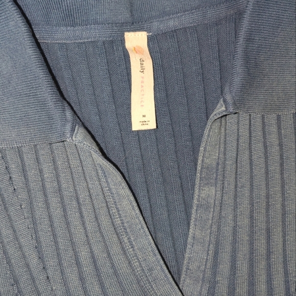 Daily Practice Knit Morris Sweater Midi Dress Blue Women's Medium - Picture 9 of 12